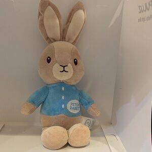 Peter Rabbit Plush Toy with Blue Jacket
